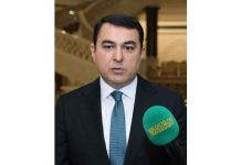 Türkmenistanyň Prezidenti Azerbaýjan Respublikasynyň medeniýet ministrini kabul etdi