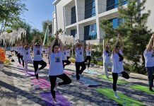 Ashgabat Celebrates the 12th International Day of Yoga