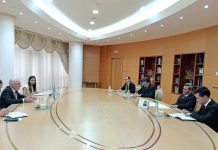 Türkmenistanyň Daşary işler ministriniň CTBTO-nyň Ýerine ýetiriji sekretary bilen duşuşygy geçirildi