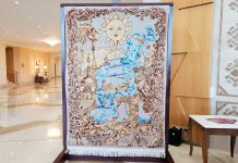 The unique El Darak carpet, inspired by Russian classics