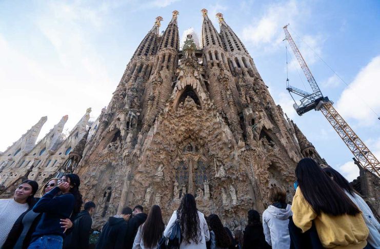 Sagrada Familiýa dünýäniň iň beýik ybadathanasy boldy