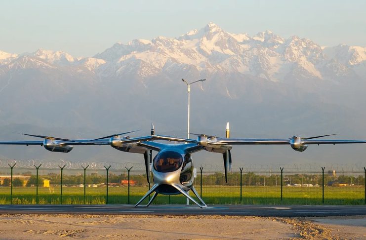 Gazagystanda uçarmansyz ulaglar we aerotaksiler kanunylaşdyrylar