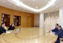 Состоялась встреча Министра иностранных дел Туркменистана с Послом Республики Казахстан