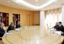 Türkmenistanyň Daşary işler ministri Ukrainanyň daşary syýasat edarasynyň wekilleri bilen duşuşdy