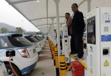 There are more than 20 million electric vehicle charging stations in China