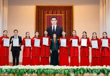 Turkmen students become a winner of the international online Olympiad