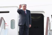 Emomali Rahmon döwlet sapary bilen Mongoliýa bardy