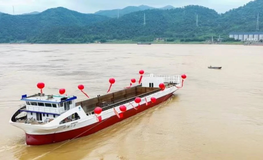 hydrogen powered ship china