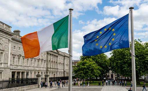 irlandia-ireland-eu flag baydak