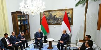 Lukaşenko Hytaýa saparyndan soň Indoneziýa ugrady