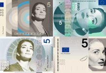 Täze ýewro banknotlarynyň taslamalary hödürlendi