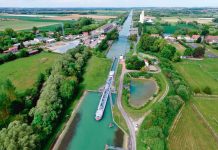 Gämi gatnawy üçin kanal gurlar