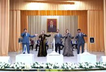 Köneürgençde aýdym-sazly dabara geçirildi