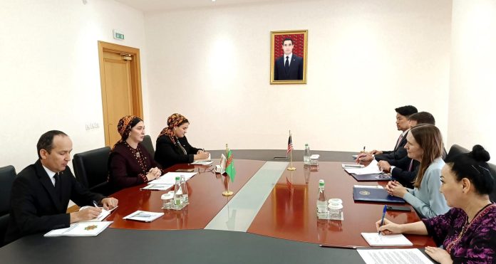 Chargé d'Affaires a.i. of the US to Turkmenistan Kristin Hawkins