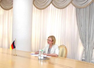 В МИД состоялась встреча с Послом Федеративной Республики Германия в Туркменистане