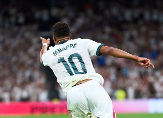 Mbappeniň möwsümdäki ilkinji het-trigi
