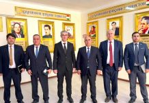 Встреча Посла Туркменистана с директором Центра стратегических исследований при Президенте Республики Таджикистан