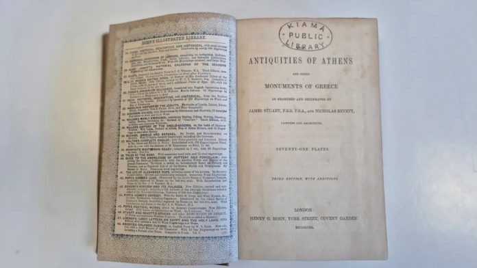 antiquites of athens kiama public library