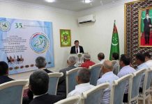 Türkmenistanyň Duşenbedäki Ilçihanasynda maslahat geçirildi