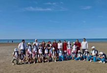 В Авазе прошла детская эко-акция ко Дню Каспийского моря