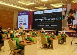 В Ашхабаде начался Kids Expo Chess Cup 2026