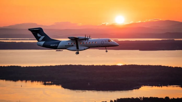 largest electric plane heart x1
