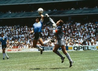 Maradona’s ‘Hand of God’ ball sells for 3.35M dollar at auction