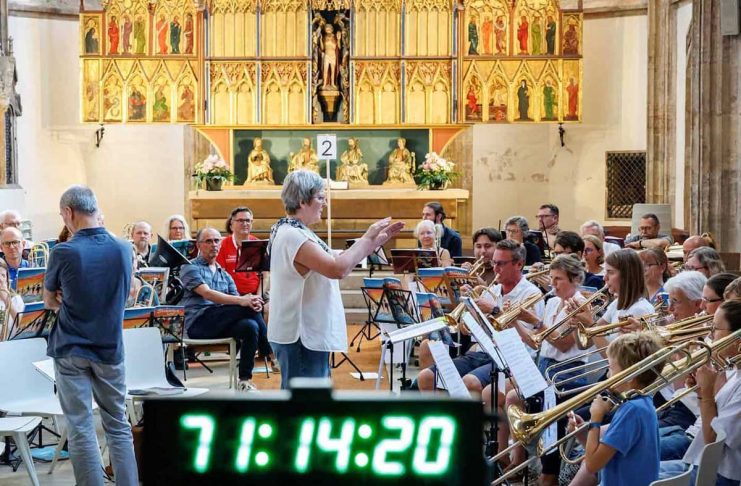 Nýurnbergde täze dünýä rekordy: 72 sagatlyk saz marafony