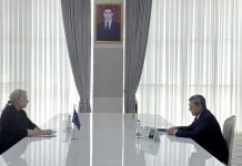 Türkmenistanyň Daşary işler ministri Ýewropa Bileleşiginiň Türkmenistandaky Ilçisi bilen duşuşdy