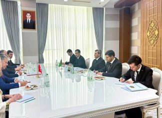 Türkmenistanyň Daşary işler ministri ÝHHG-niň başlygy bilen duşuşdy
