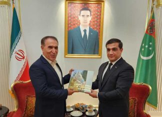 Посол Туркменистана встретился с президентом Федерации конного спорта Исламской Республики Иран