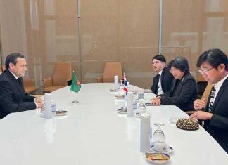 Türkmenistanyň Ilçisi Taýlandyň Daşary işler ministrliginde duşuşyk geçirdi