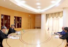 Türkmenistanyň Daşary işler ministri Fransiýanyň Türkmenistandaky ilçisi bilen duşuşyk geçirdi