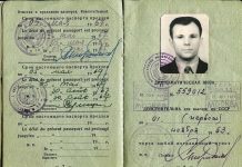 Gagariniň diplomatik pasporty satylar