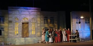 «Halk hakydasy» sahna oýny görkezildi