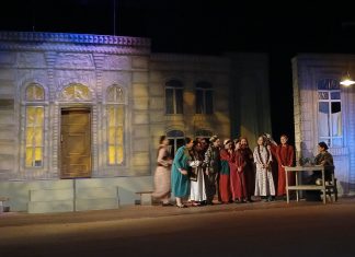 «Halk hakydasy» sahna oýny görkezildi