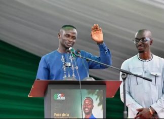 Sadio Mane dogduk mekanynda 20 million dollarlyk önümçilik desgasyny gurýar