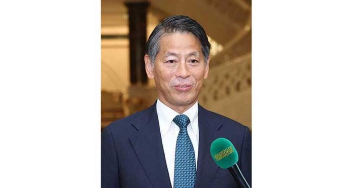 japan-finance-minister-Kenji-Yamadan-turkmenistan