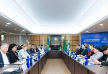 Astanada Türkmenistanyň we Gazagystanyň kärdeşler arkalaşyklary birleşikleriniň ýolbaşçylarynyň duşuşygy geçirildi