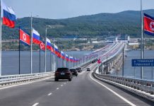 Открыт первый автомобильный мост между Россией и Северной Кореей