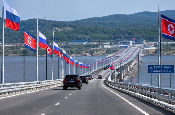 Russiýa-Koreýa awtomobil köprüsi açyldy