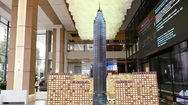 tallest building in tajikistan
