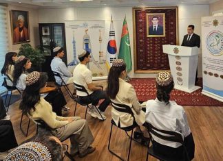 Türkmenistanyň Koreýa Respublikasyndaky Ilçihanasynda türkmen talyplary bilen duşuşyk geçirildi