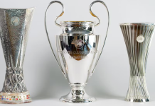 UEFA-nyň klub ýaryşlarynyň final duşuşyklary “Allianz Arena”-da, “Camp Nou”-da, “Puskas Arena”-da, “Astana Arena”-da oýnalar.