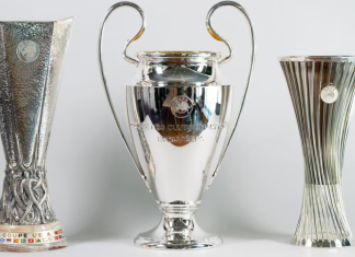UEFA-nyň klub ýaryşlarynyň final duşuşyklary “Allianz Arena”-da, “Camp Nou”-da, “Puskas Arena”-da, “Astana Arena”-da oýnalar.