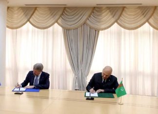 Meeting of the Deputy Minister of Foreign Affairs of Turkmenistan with the Deputy Secretary General of the CIS