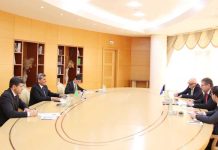 Minister of Foreign Affairs of Turkmenistan Holds Meeting with the European Union Special Representative for Central Asia