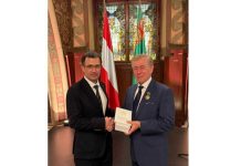 Awards on behalf of the President of Turkmenistan presented in Vienna