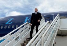 Президент Азербайджанской Республики Ильхам Алиев прибыл в Туркменистан