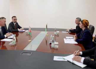 Belarus Respublikasynyň Türkmenistandaky Ilçisi bilen duşuşyk geçirildi